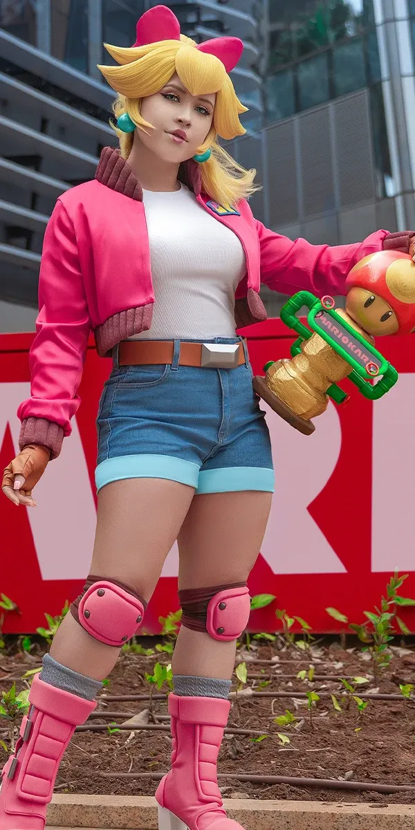 Touring Peach — Mario Kart World