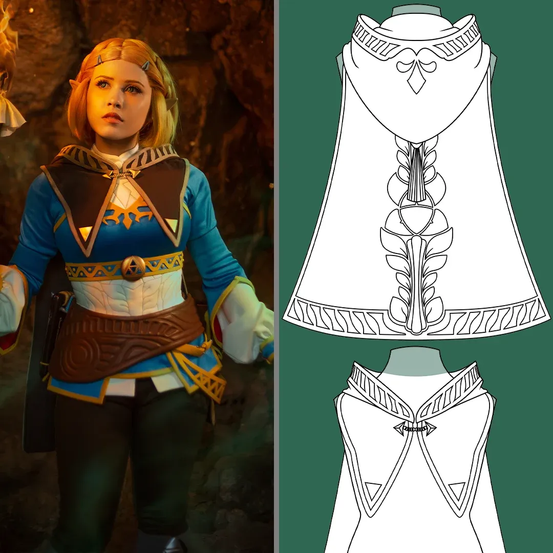 Princess Zelda's Cloak — The Legend of Zelda: Tears of the Kingdom