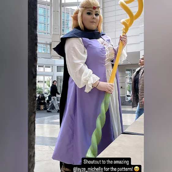 Princess Zelda's Disguise outfit — #layzepatterns