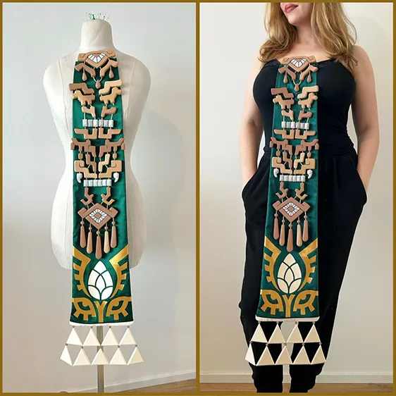 Princess Zelda's Zonai outfit — #layzepatterns