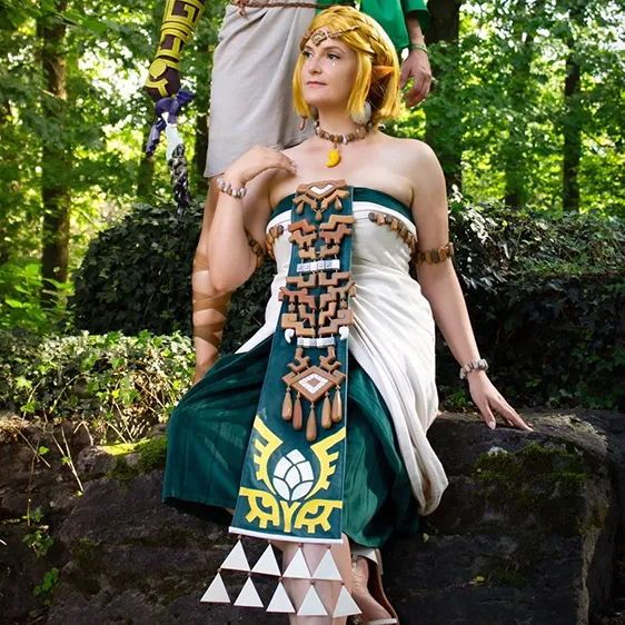 Princess Zelda's Zonai outfit — #layzepatterns