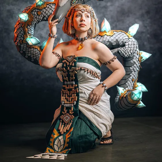 Princess Zelda's Zonai outfit — #layzepatterns