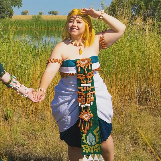 Princess Zelda's Zonai outfit — #layzepatterns