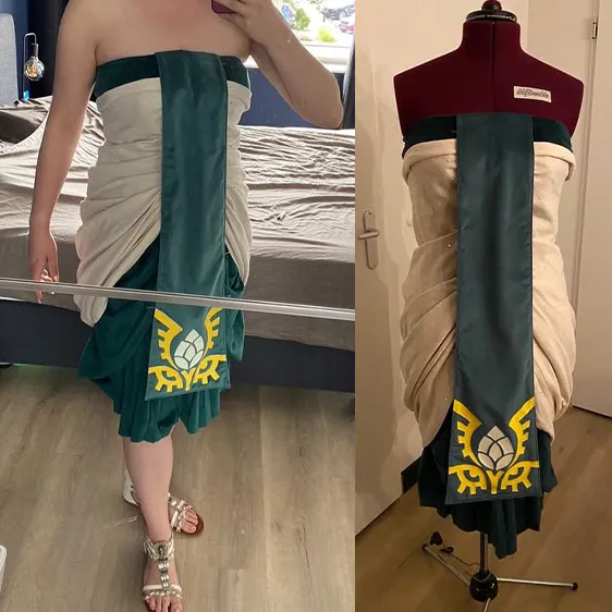 Princess Zelda's Zonai outfit — #layzepatterns