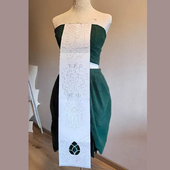 Princess Zelda's Zonai outfit — #layzepatterns