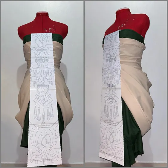Princess Zelda's Zonai outfit — #layzepatterns
